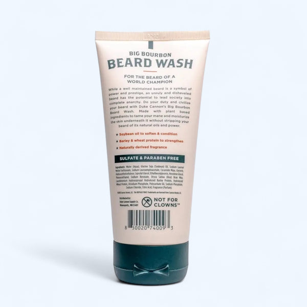 Big Bourbon Beard Wash