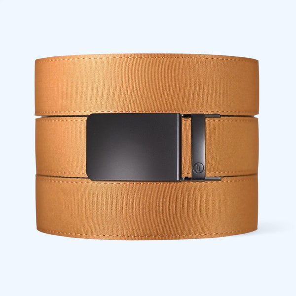 Burlap Canvas+ Ratchet Belt & Buckle Set