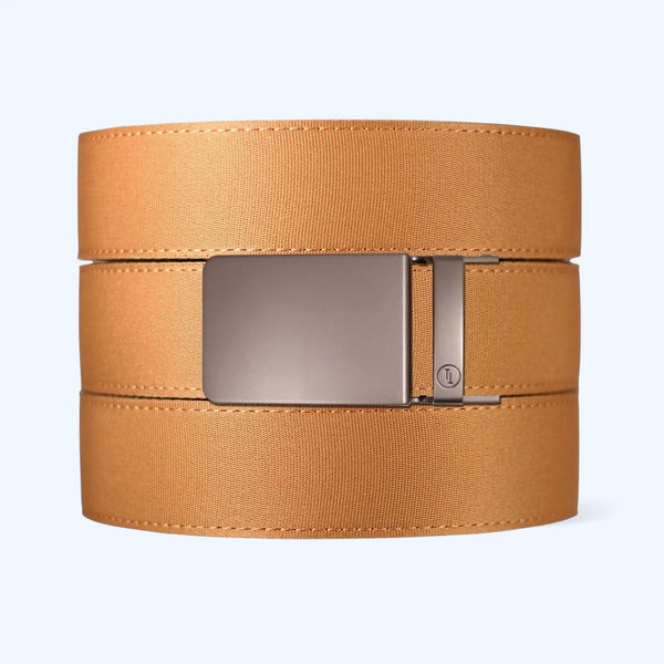 Burlap Canvas+ Ratchet Belt & Buckle Set