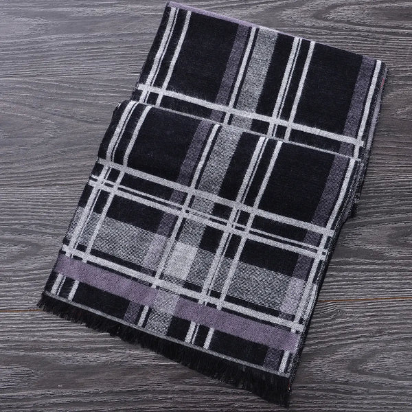 OPEN BOX Heritage Scarf - Grey/Black