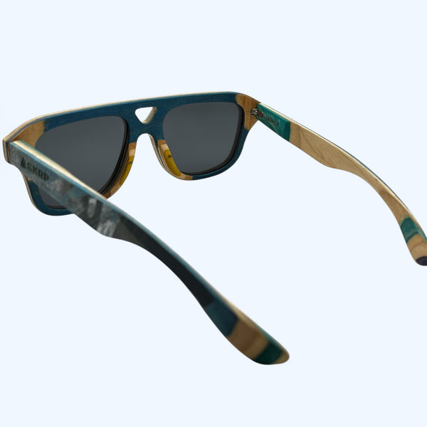 Recycled Aviator Style Sunglasses