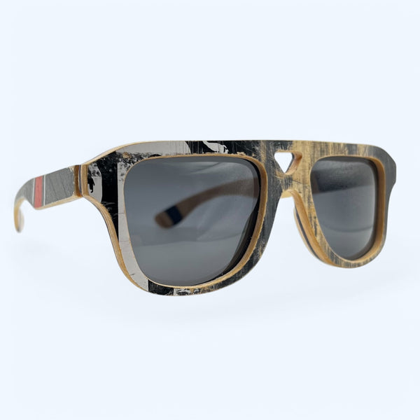 Recycled Aviator Style Sunglasses