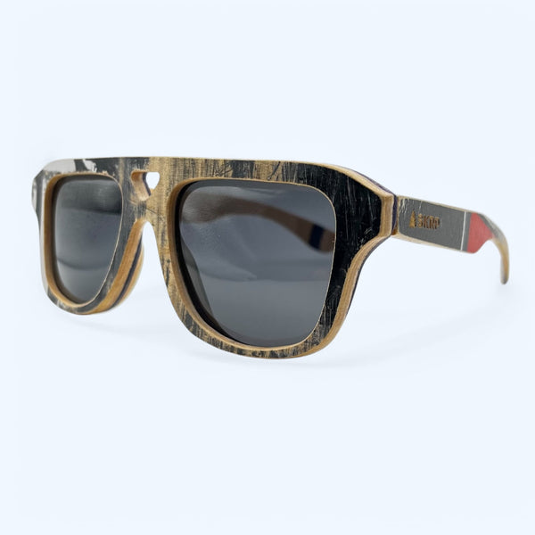 Recycled Aviator Style Sunglasses