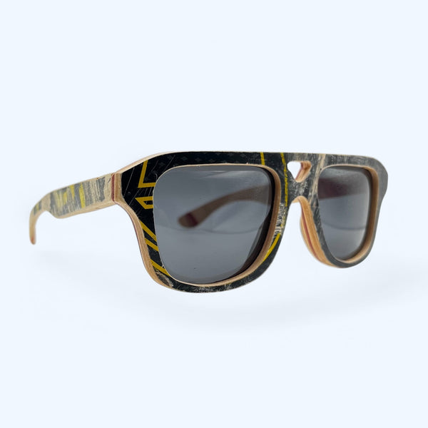 Recycled Aviator Style Sunglasses