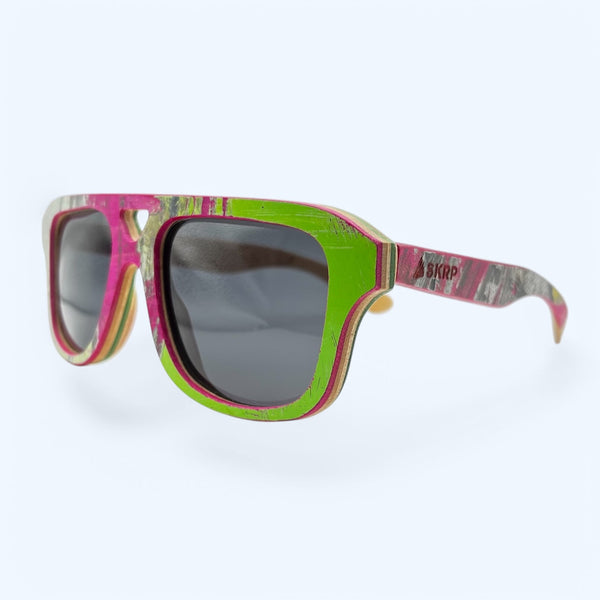 Recycled Aviator Style Sunglasses