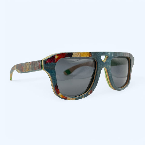 Recycled Aviator Style Sunglasses