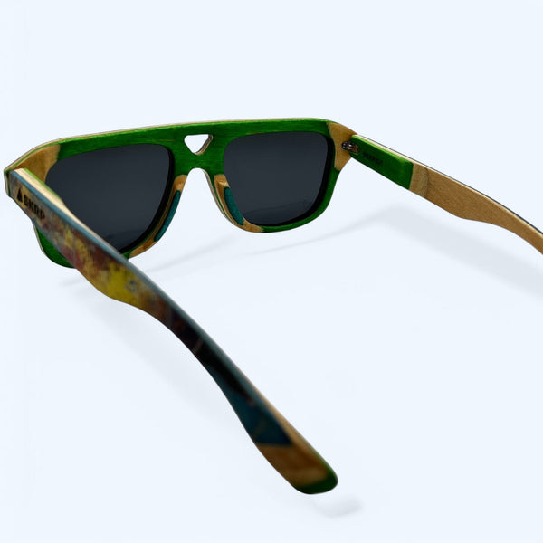Recycled Aviator Style Sunglasses