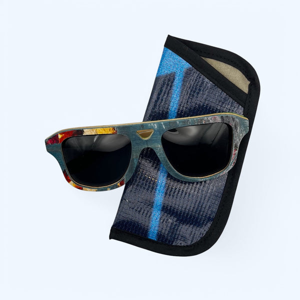 Recycled Aviator Style Sunglasses