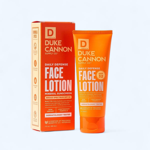 Duke Cannon- Daily Defense Face Lotion