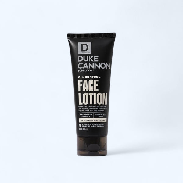 Duke Cannon- Oil Control Face Lotion