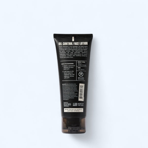 Duke Cannon- Oil Control Face Lotion