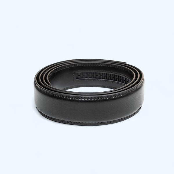 Ratchet Leather/Canvas Belt Strap