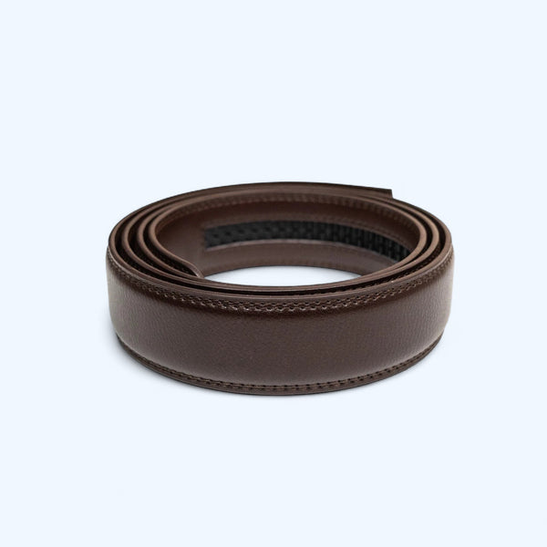 Ratchet Leather/Canvas Belt Strap