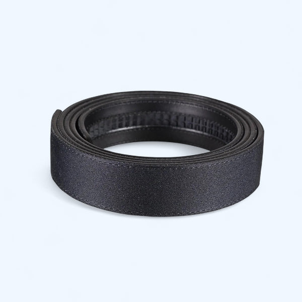 Ratchet Leather/Canvas Belt Strap