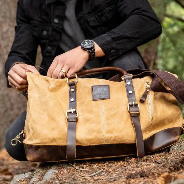 Kodiak Leather- 25L Augustine Duffel