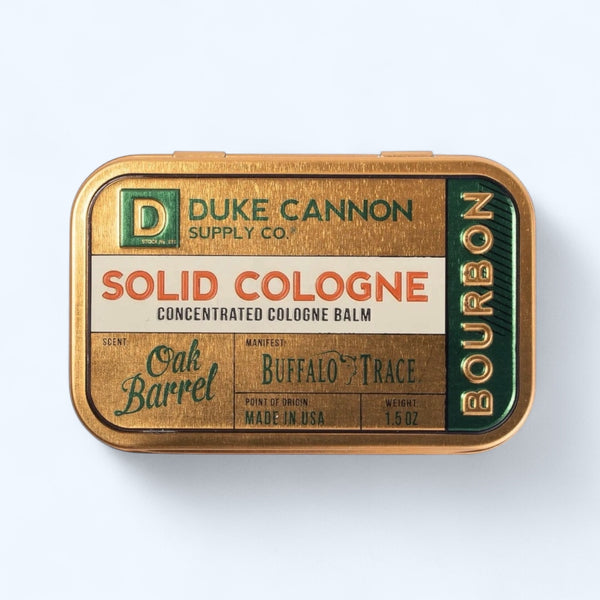 Duke Cannon Solid Cologne 1.5 oz- Bourbon