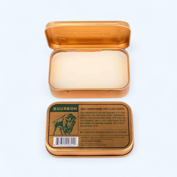 Duke Cannon Solid Cologne 1.5 oz- Bourbon