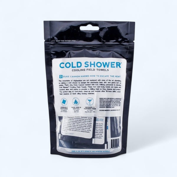 Duke Cannon- Cold Shower Cooling Field Towels 15 Pack