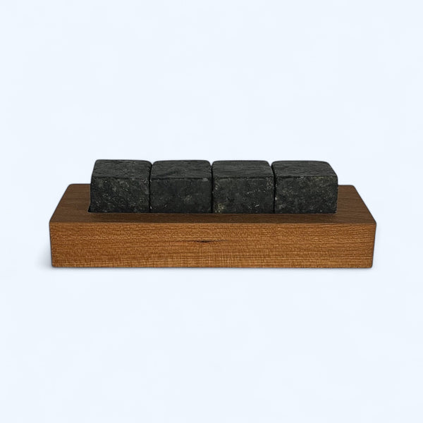 Lithologie Premium Whisky Stones- Light Oak Hornblende Gneiss