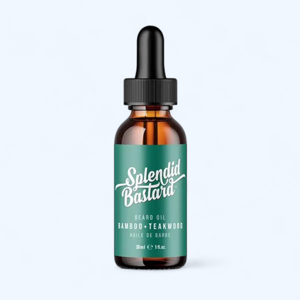 Splendid Bastard Beard Oil- Bamboo + Teakwood