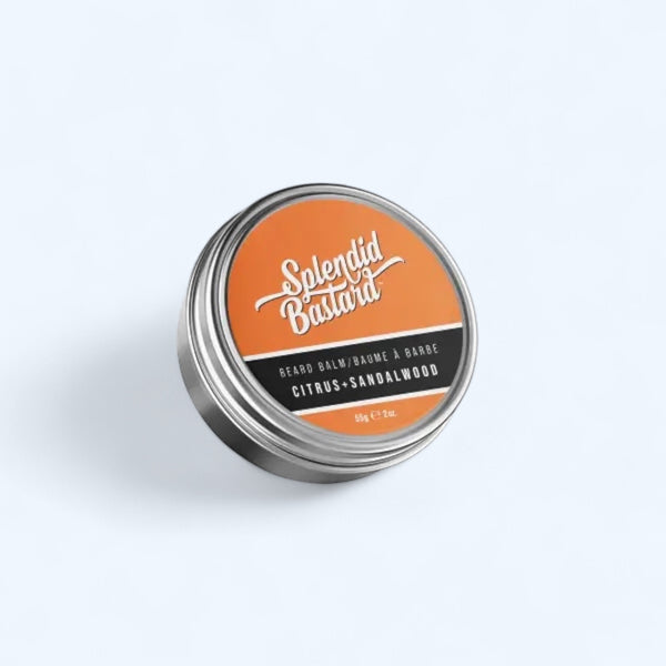 Splendid Bastard Beard Balm- Citrus + Sandalwood