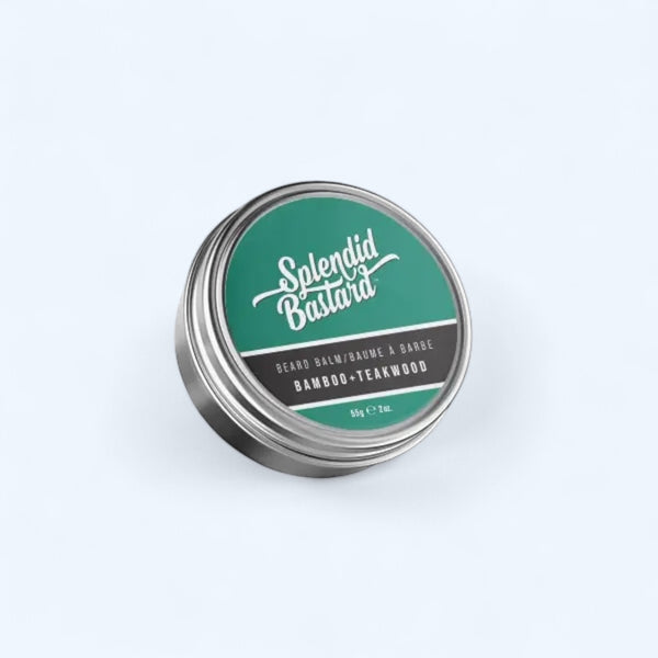 Splendid Bastard Beard Balm- Bamboo + Teakwood