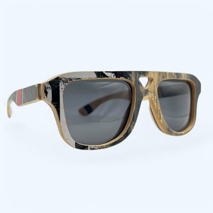 Recycled Aviator Style Sunglasses