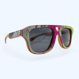 Recycled Aviator Style Sunglasses
